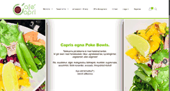 Desktop Screenshot of cafecapri.se